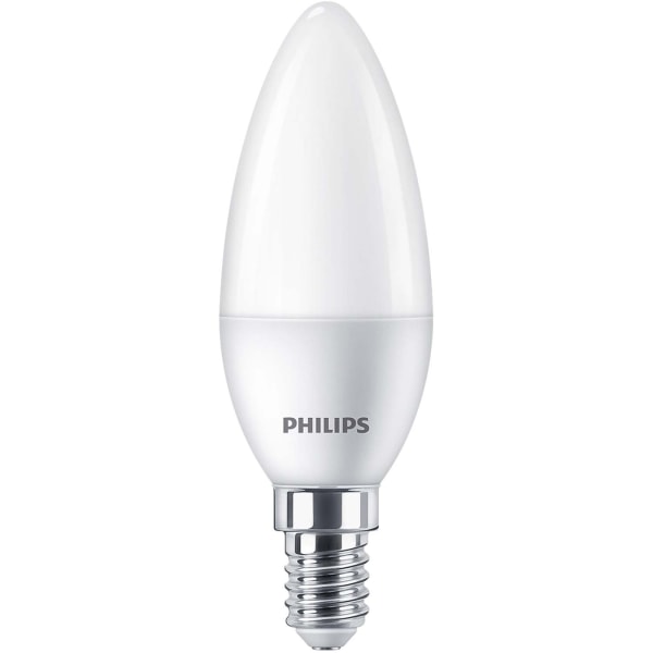 Philips 3-pack LED E14 Kron 5W (40W) Frost 470lm