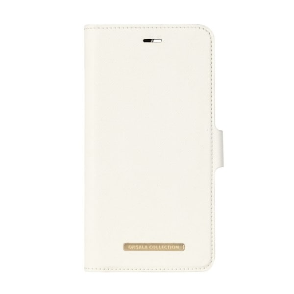 Onsala Mobilfodral Saffiano White - iPhone 6 / 7 / 8 Plus Vit