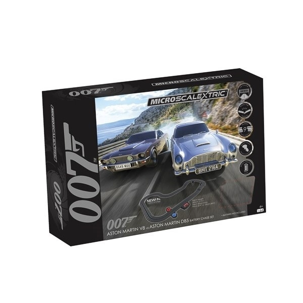 SCALEXTRIC Micro Scalextric James Bond 007 Race Set - Battery