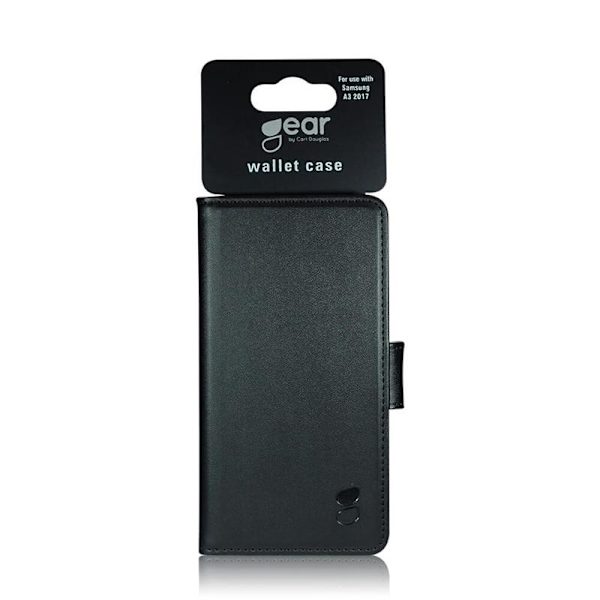 GEAR Wallet Sort - Samsung A3 2017 Svart