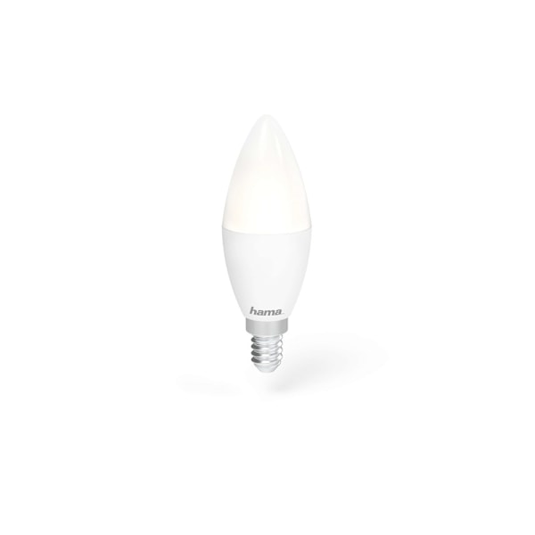 Hama WiFi LED-lampa E14 Vit 4.5W