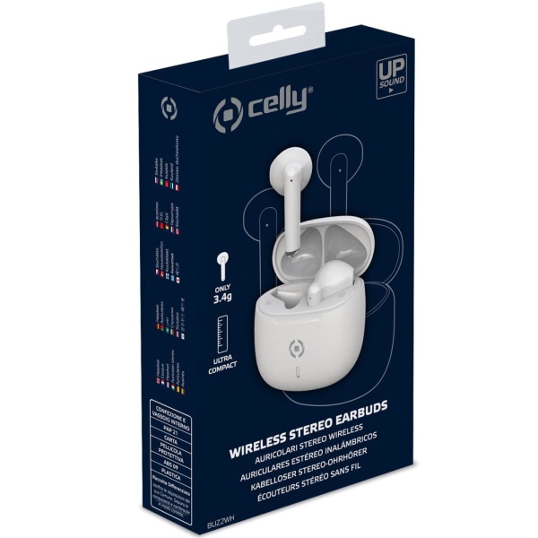 Celly Buz2 True Wireless Bluetooth-headset Drop Vit Vit