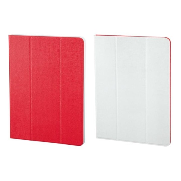 HAMA Tablet Cover TWOTONE op til 7" Universal Rød Hvid Vit
