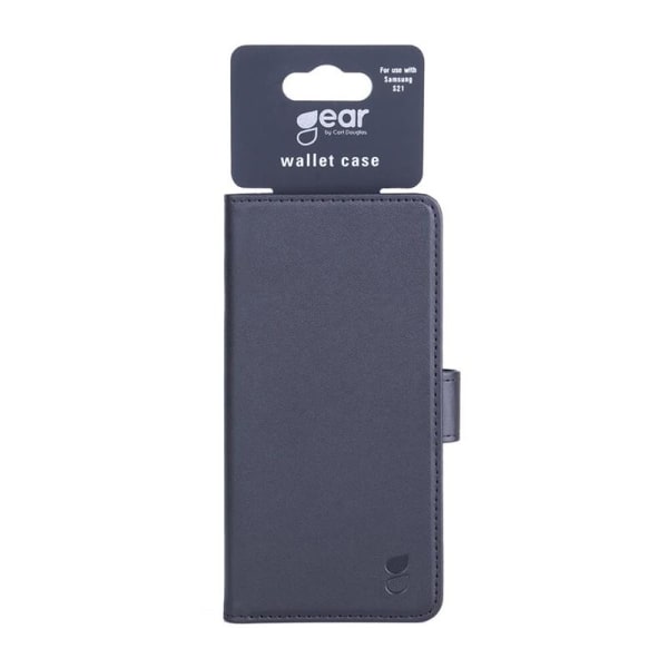 GEAR Wallet Sort - Samsung S21 Svart