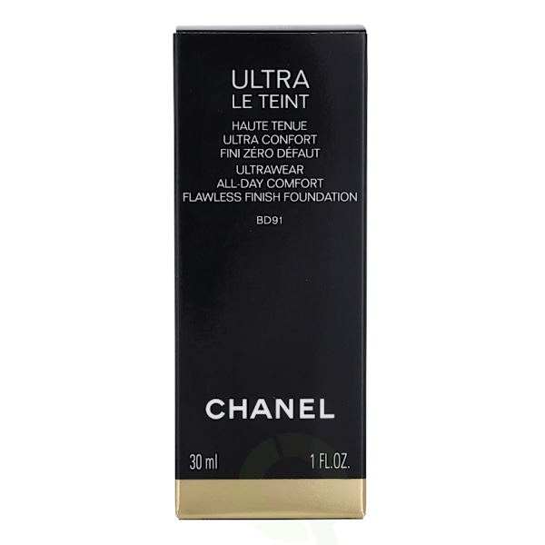 Chanel Ultra Le Teint Flawless Finish Fluid Foundation 30 ml BD91