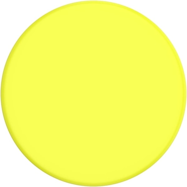 PopSockets Neon Jolt Yellow Avtagbart Grip med Ställfunktion