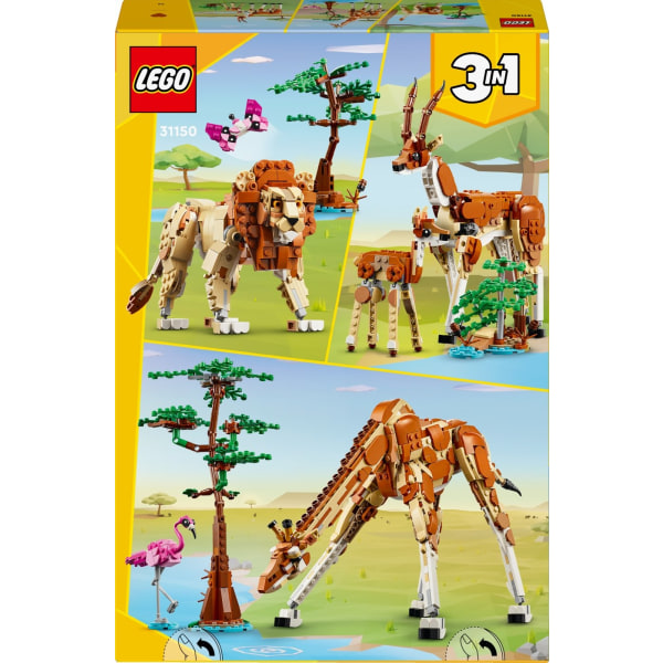 LEGO Creator 31150  - Vilda safaridjur