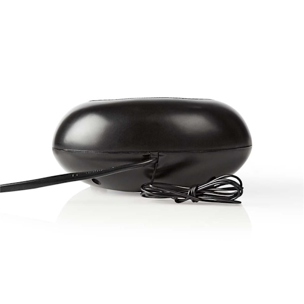 Nedis Digital vækkeur Radio | LED Display | Tidsprojektion | AM / FM | Snooze funktion | Sleep timer | Antal alarmer: 2 | Sort