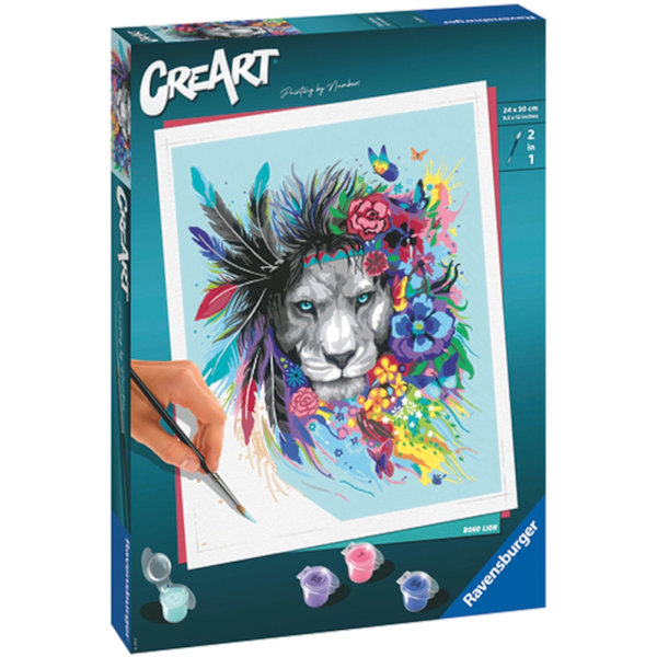 Ravensburger CreArt Boho Lion