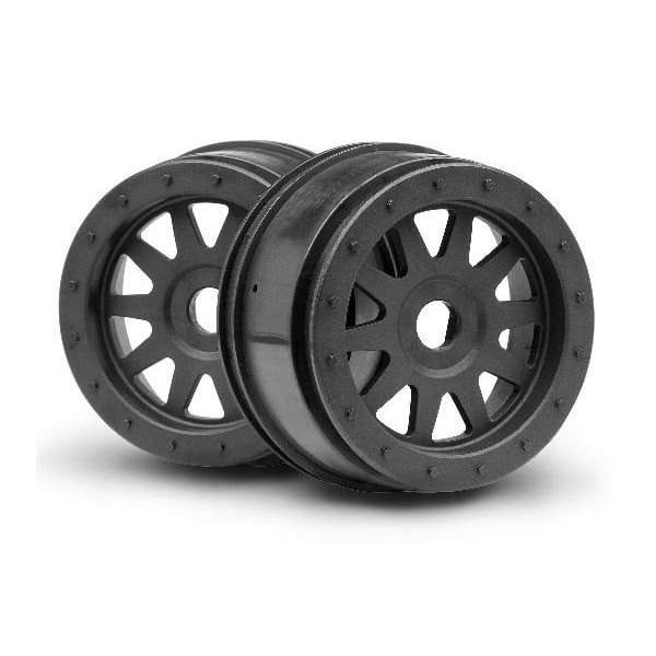 HPI Tr-10 Glue-Lock Wheel Gunmetal (120X60Mm/2Pcs)