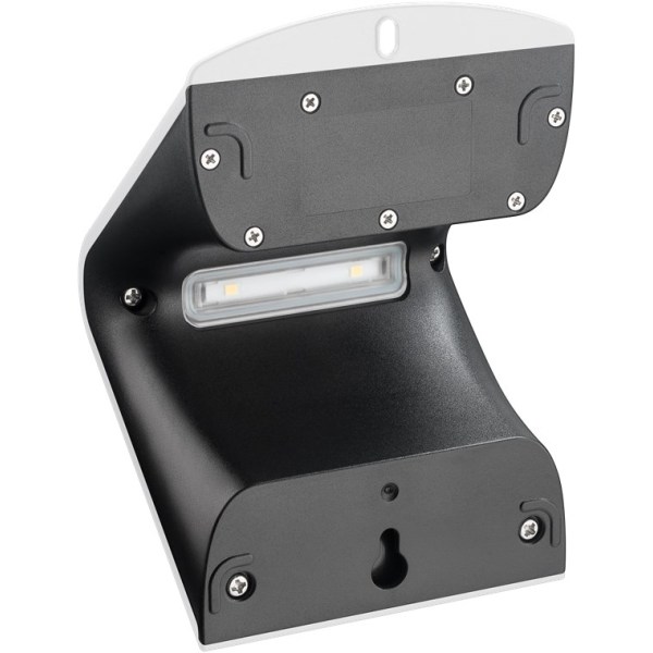 Goobay LED soldriven vägglampa med rörelsedetektor, 1,5 W neutra