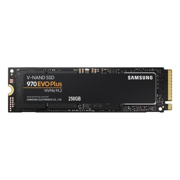 Samsung 970 EVO Plus M.2 250 Gt PCI Express 3.0 V-NAND MLC NVMe