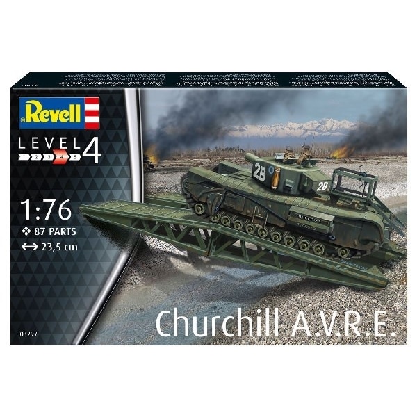 Revell Model Set Churchill A.V.R.E. 1:76