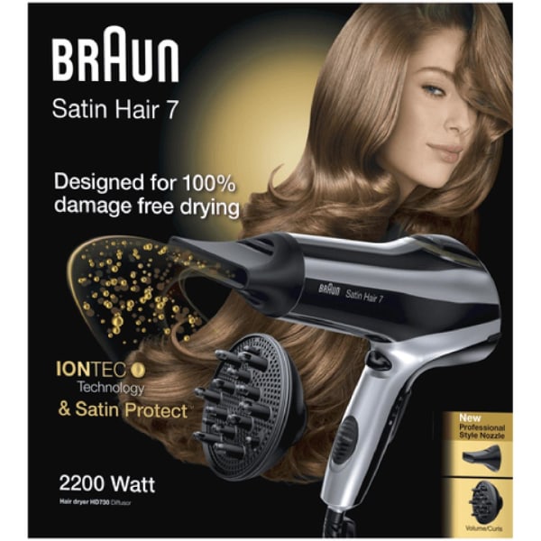 Braun Hårfön Satin Hair 7 HD730