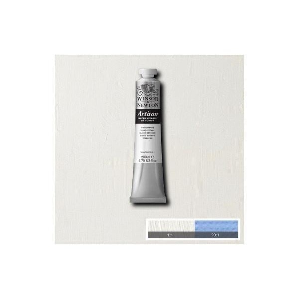 WINSOR Artisan water mix oil 200ml titanium white 644