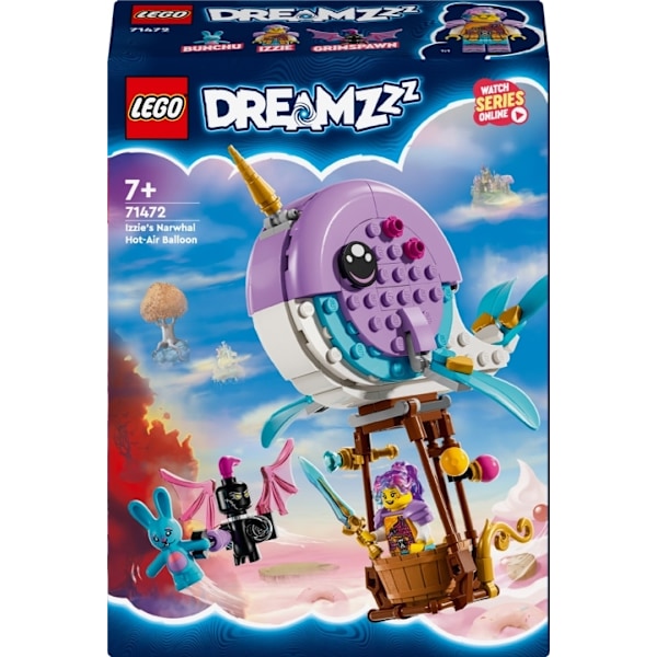 LEGO DREAMZzz 71472  - Izzie's Narwhal Hot-Air Balloon