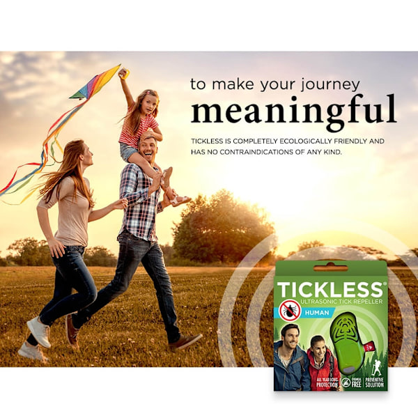 TICKLESS Tick Repellent Human Green