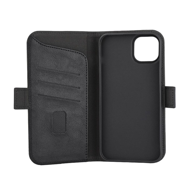 GEAR Classic 3 card Recycled MagSerie iPhone 15 Plus Black Svart