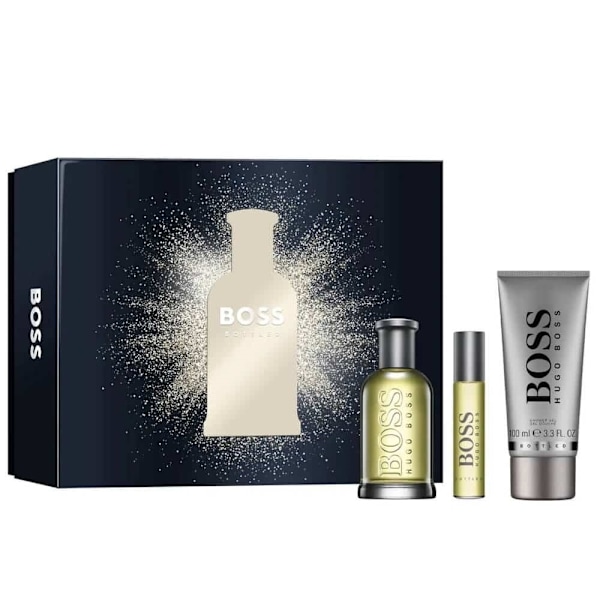 Hugo Boss Giftset Bottled Edt 100ml + Shower Gel 100ml + Edt 10ml