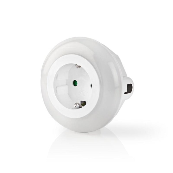 Nedis Plug-In LED natlys | Dag/nat sensor | 3680 W | 10 lm | Blå
