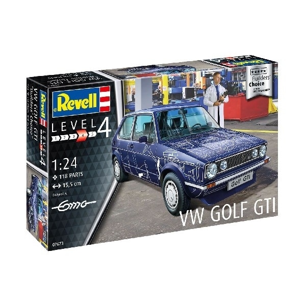 Revell 1:24 Model Set VW Golf Gti 'Builders Choice