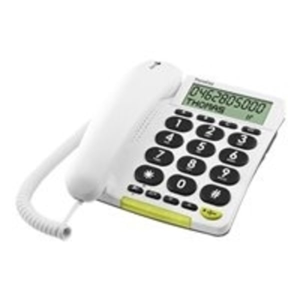 Doro PhoneEasy 312cs Telefon med kabel LCD-skærm