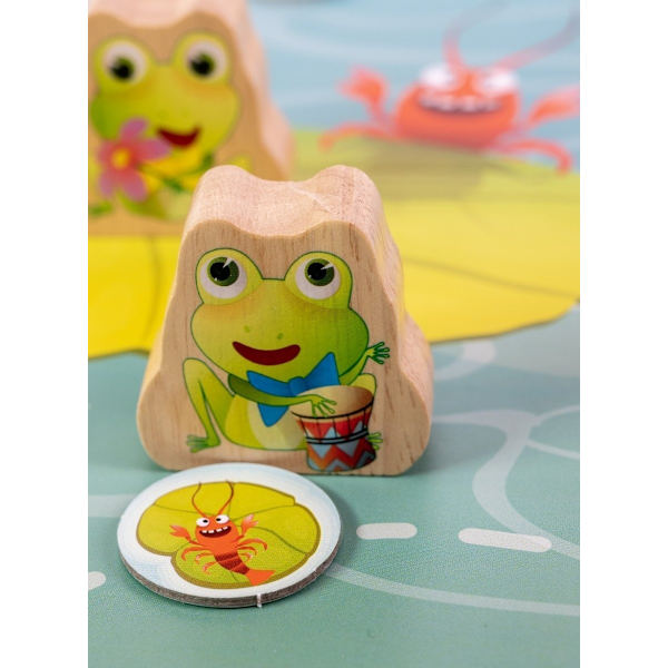 Taktik Mitt första brädspel: Frog's Leap - brädspel