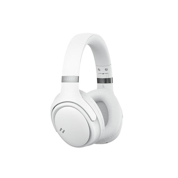 Havit H630BT over-ear BT headphones Silver Vit