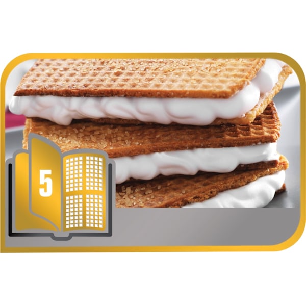 Tefal Snack Collection bageplader: 5 vaffelkiks
