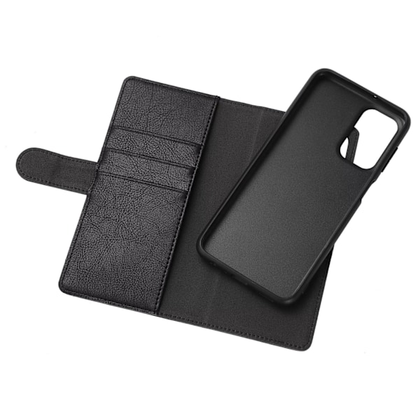 Essentials Samsung Galaxy A23/A23 5G PU w.,detach,3 card, Blk Svart