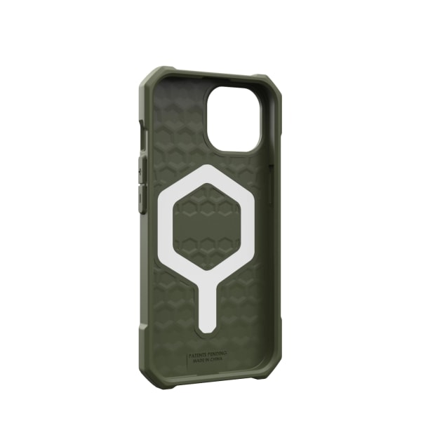 Urban Armor Gear iPhone 15 Essential Armor Magsafe  - Olive Drab Grön