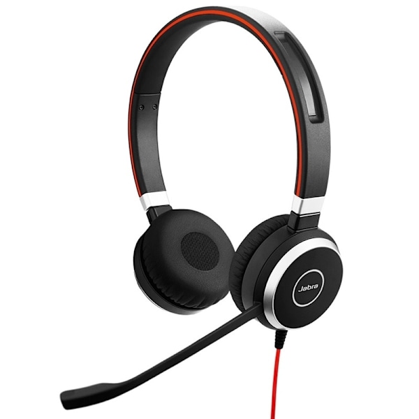 Jabra Evolve 40 UC Stereo Headset Huvudband Svart