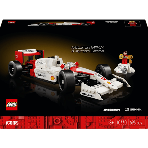 LEGO Icons 10330 - McLaren MP4/4 & Ayrton Senna
