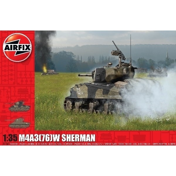 Airfix 1:35 M4A3(76)W 'Battle of the Bulge