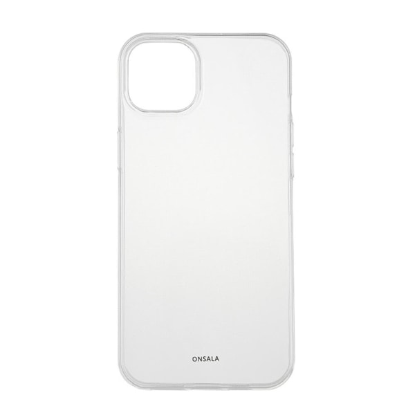 ONSALA Back Recycled Clear Case TPU iPhone 15 Plus Clear Transparent