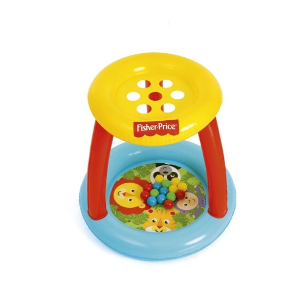 Bestway Fisher Price Puhallettava lastenallas / Eläinaiheinen pallopesäke