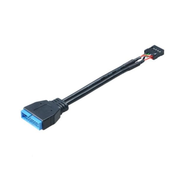 USB 3.0 19-pin hane till USB 2.0 intern 9-pin kontakt (AK-CBUB19