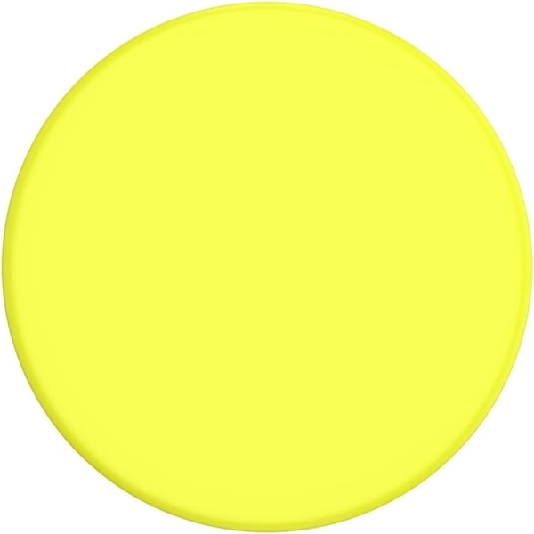 PopSockets Neon Jolt Yellow Avtagbart Grip med Ställfunktion