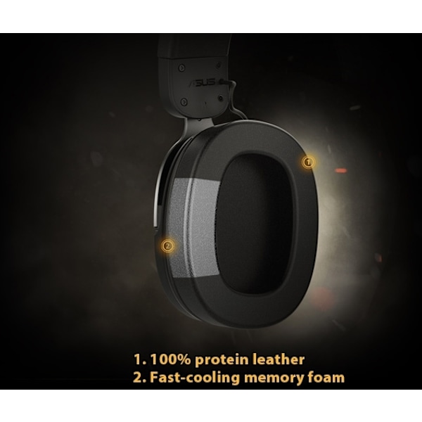 Asus TUF Gaming H3 - gamingheadset, sort