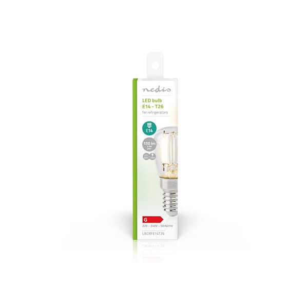 Nedis Pære til Køleskab | LED | E14 | 2 W | T26