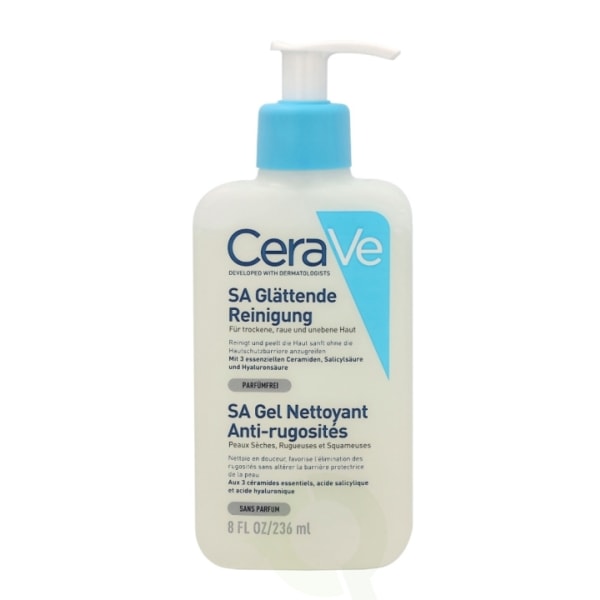 Cerave SA Smoothing Cleanser 236 ml For Dry, Rough, Bumpy Skin