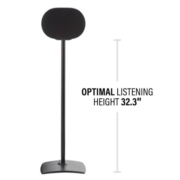 SANUS Floor Stand for Sonos ERA300 Pair Black