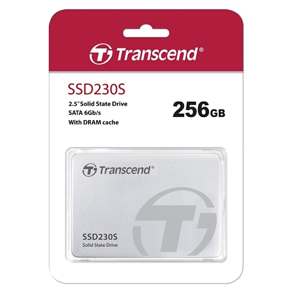 Transcend 2.5" SSD, SATA3, 3D TLC 256GB