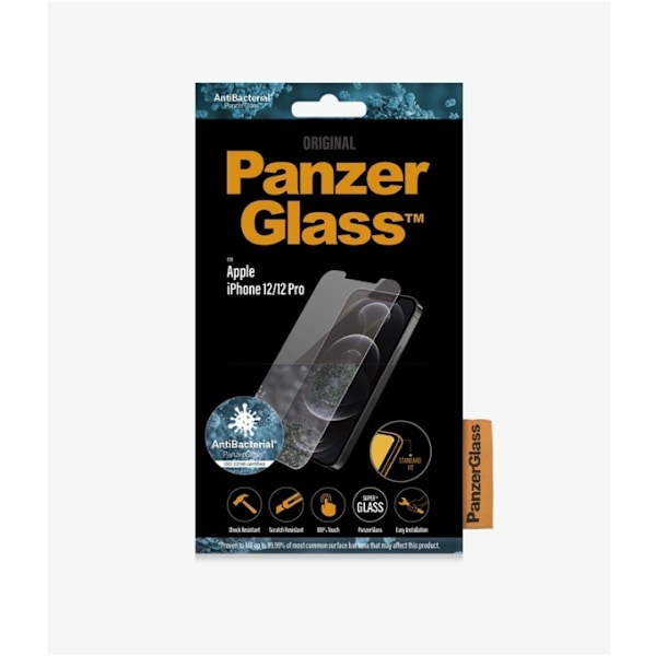 PanzerGlass 2708 skärmskydd Genomskinligt skärmskydd iPhone 12/12 Pro Transparent