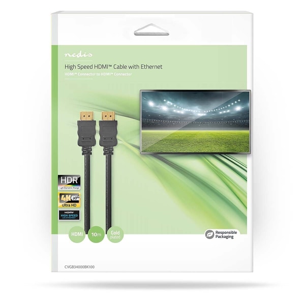 Nedis High Speed ​​HDMI ™ kabel med Ethernet | HDMI™ Kontakt | H