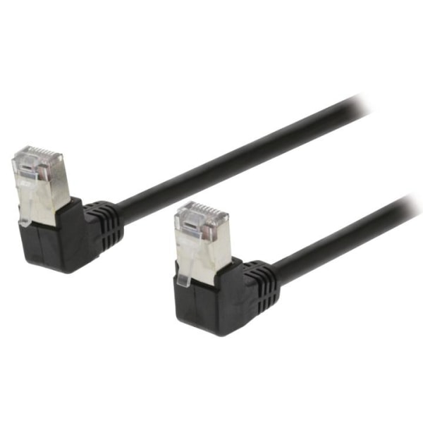 Valueline CAT5e SF / UTP Nätverkskabel RJ45 (8P8C) Hane - RJ45 (8P8C) Hane 3.00 m Svart