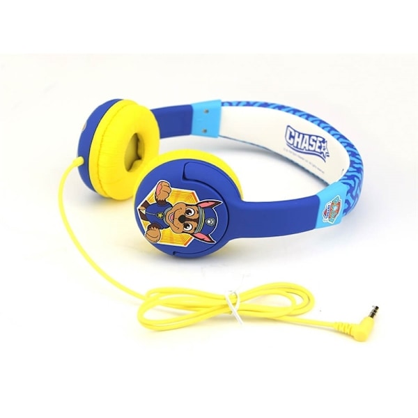 Paw Patrol Høretelefoner On-Ear Junior 85dB Paw Patrol Chase Gul