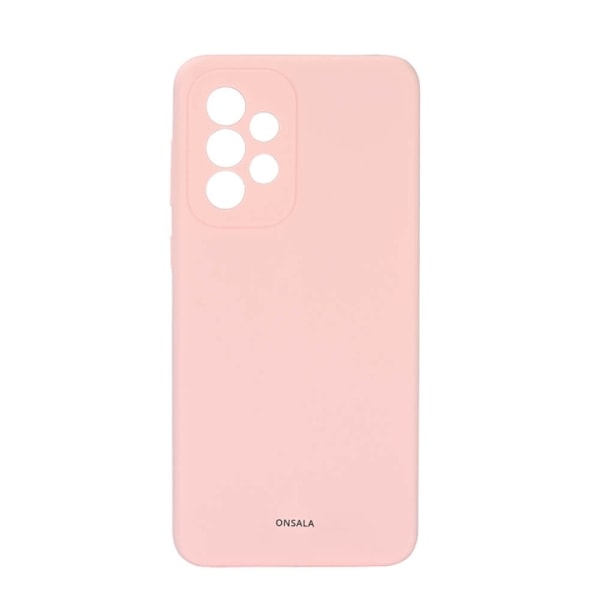 Onsala Suojakuori Silikooni Chalk Pink - Samsung A33 Rosa