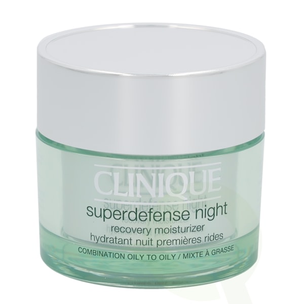 Clinique Superdefense Night Recovery Moisturizer 50 ml Combination Oily To Oily 3,4