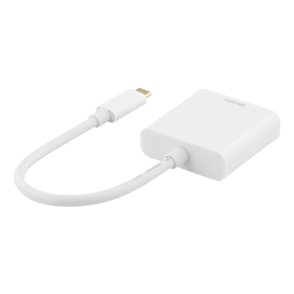 DELTACO USB-C to HDMI adapter, 4096x2160 30Hz, white